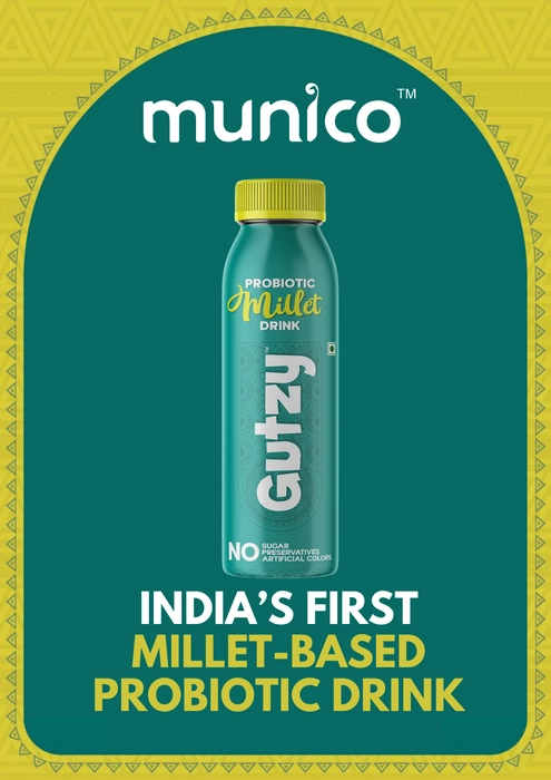 GUTZY (Probiotic millet drink 250 ml X 6 pcs)