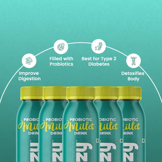 GUTZY (Probiotic millet drink 250 ml X 12 pcs)