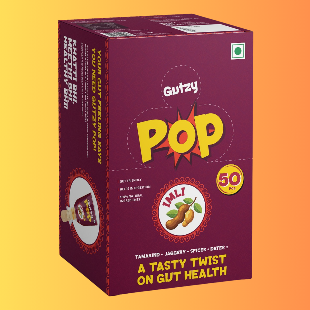 Gutzy Pop Imli Candy  50 Pcs (Pack Of 2)