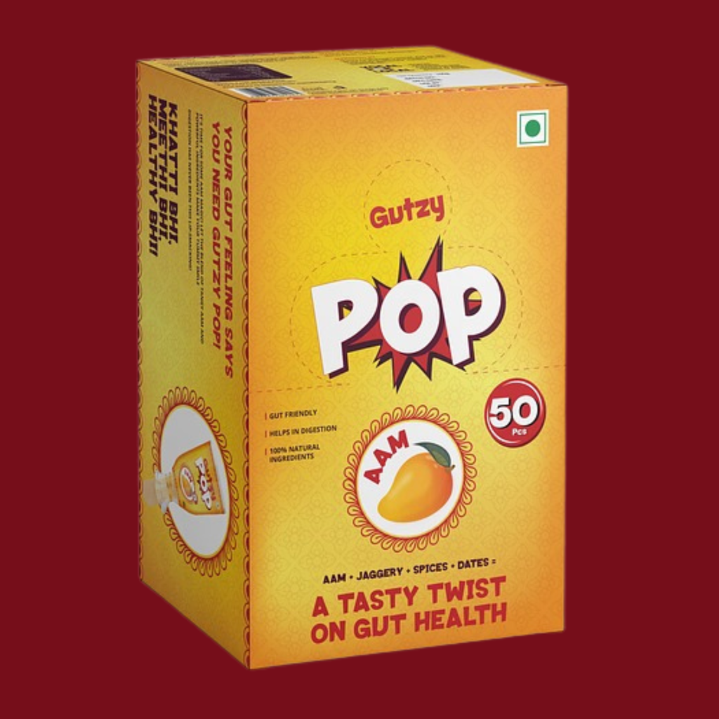 Gutzy Popz Aam 50 Pcs (Pack Of 2)