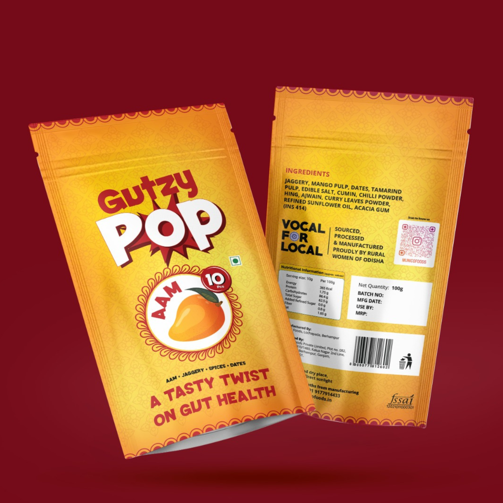 Gutzy Aam Pop 10 Pcs ( Pack Of 10)
