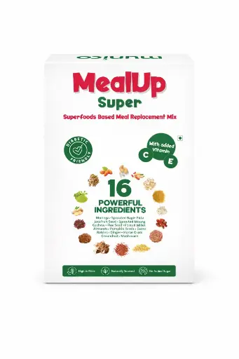 Munico MealUp Superfoods Based Meal Replacement Powder | Diabetic-Friendly Nutrition with added Vitamin C & E | Supports weight management Daily Nutrition & Energy | Easy to Mix - 250 g (Pack of 2)